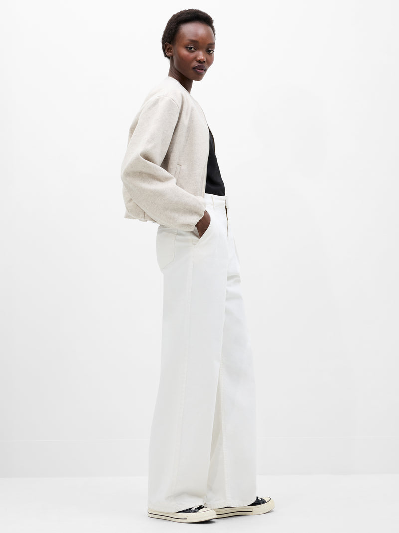 Clean Edge Bomber Jacket