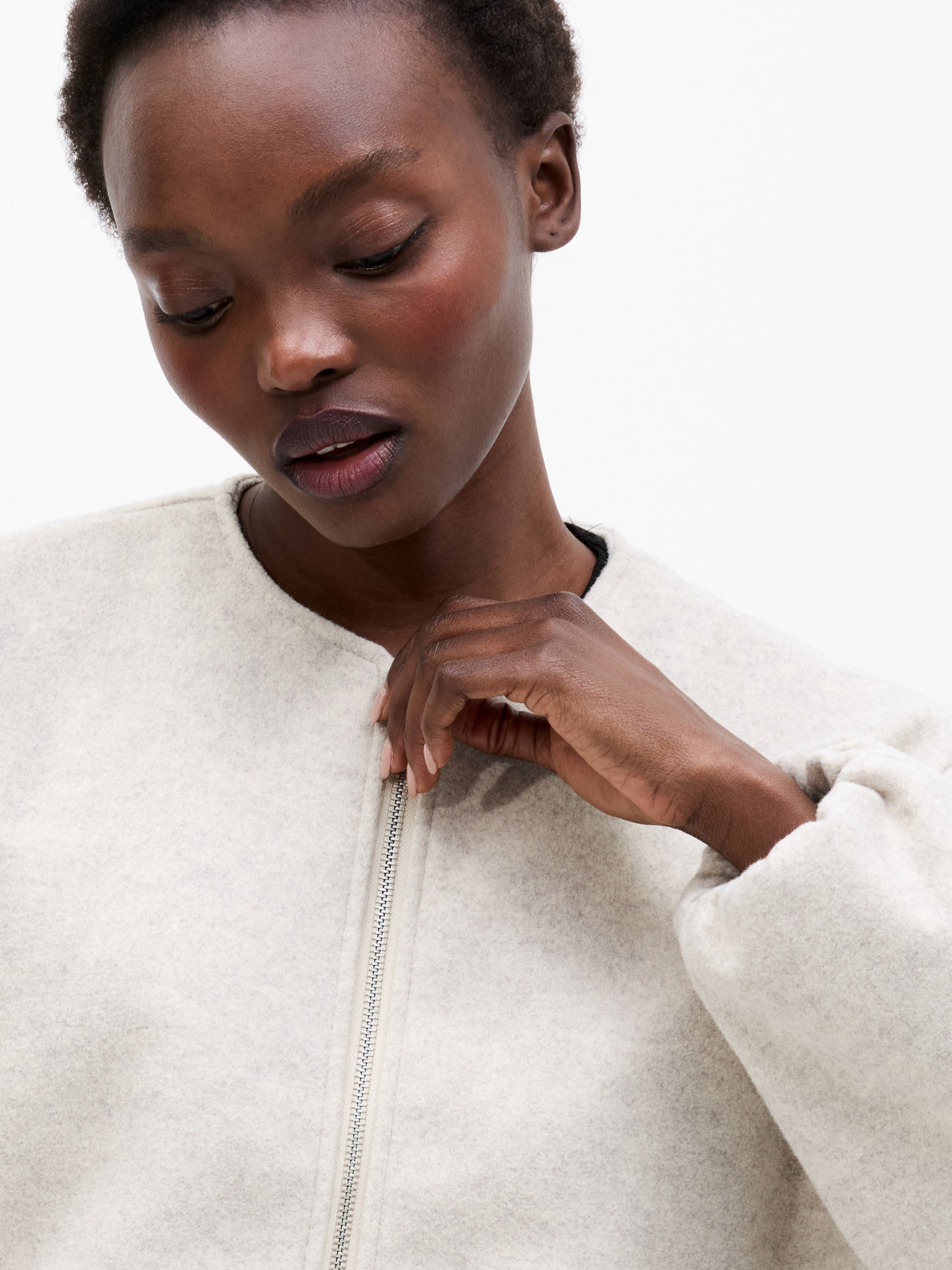 Clean Edge Bomber Jacket