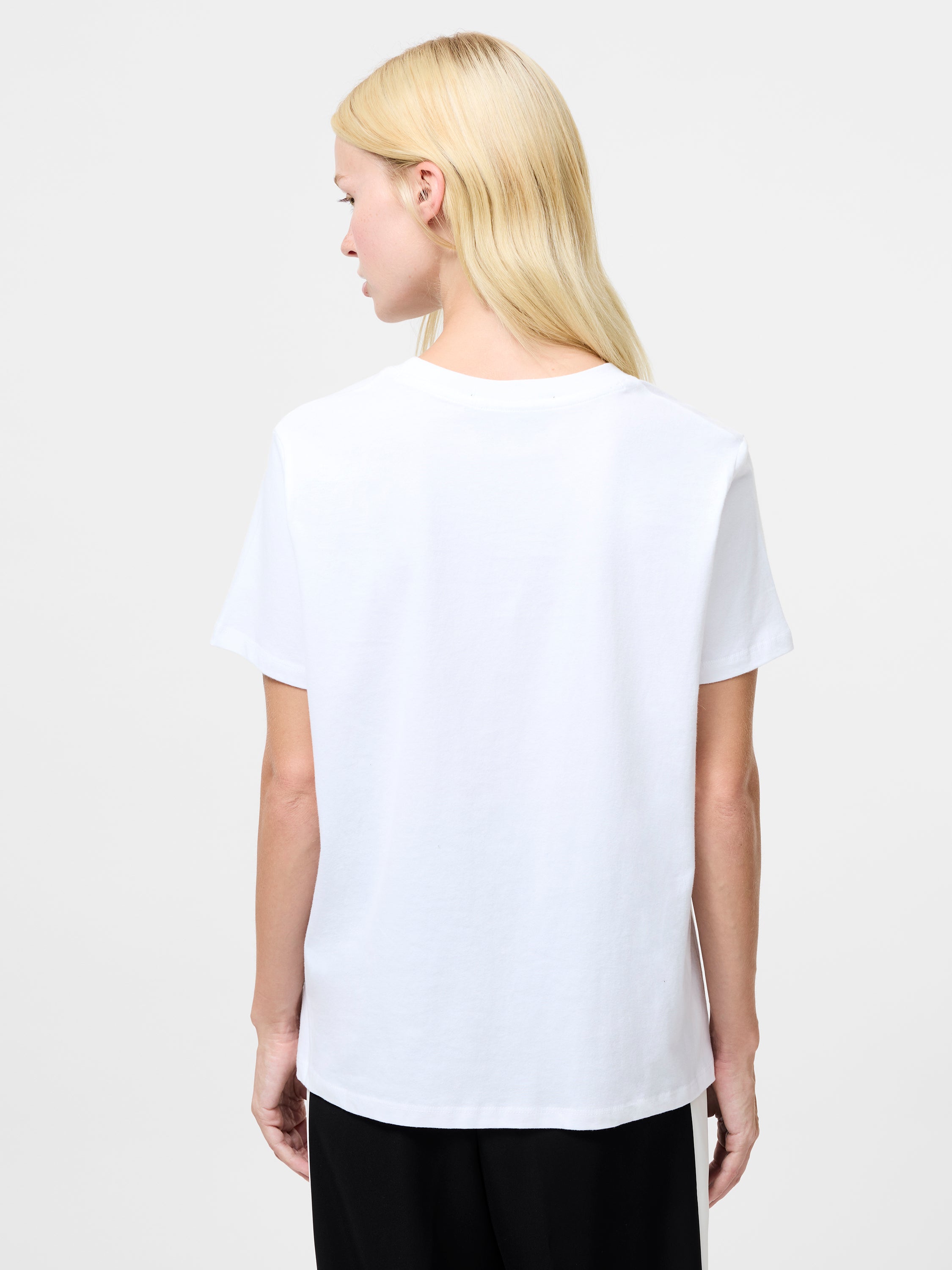 Rose Logo Peached Graphic Tee