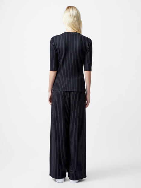 Regina Jersey Shoulder Pad Tee