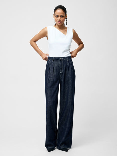 Rallie Gathered Asymmetric Bodysuit