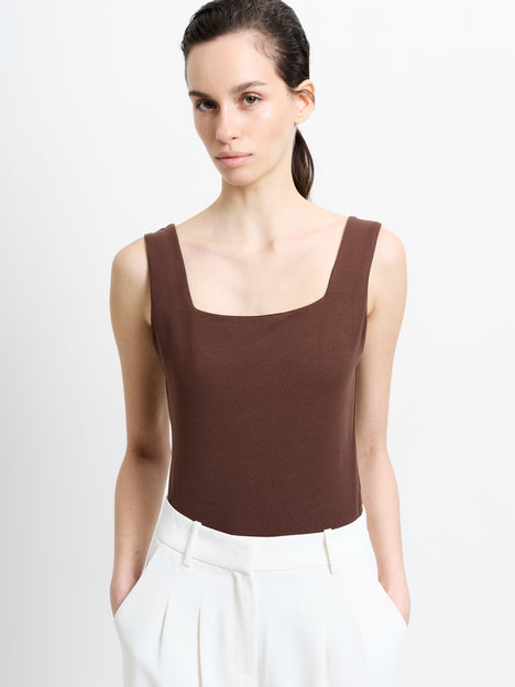 Rallie Square Neck Bodysuit