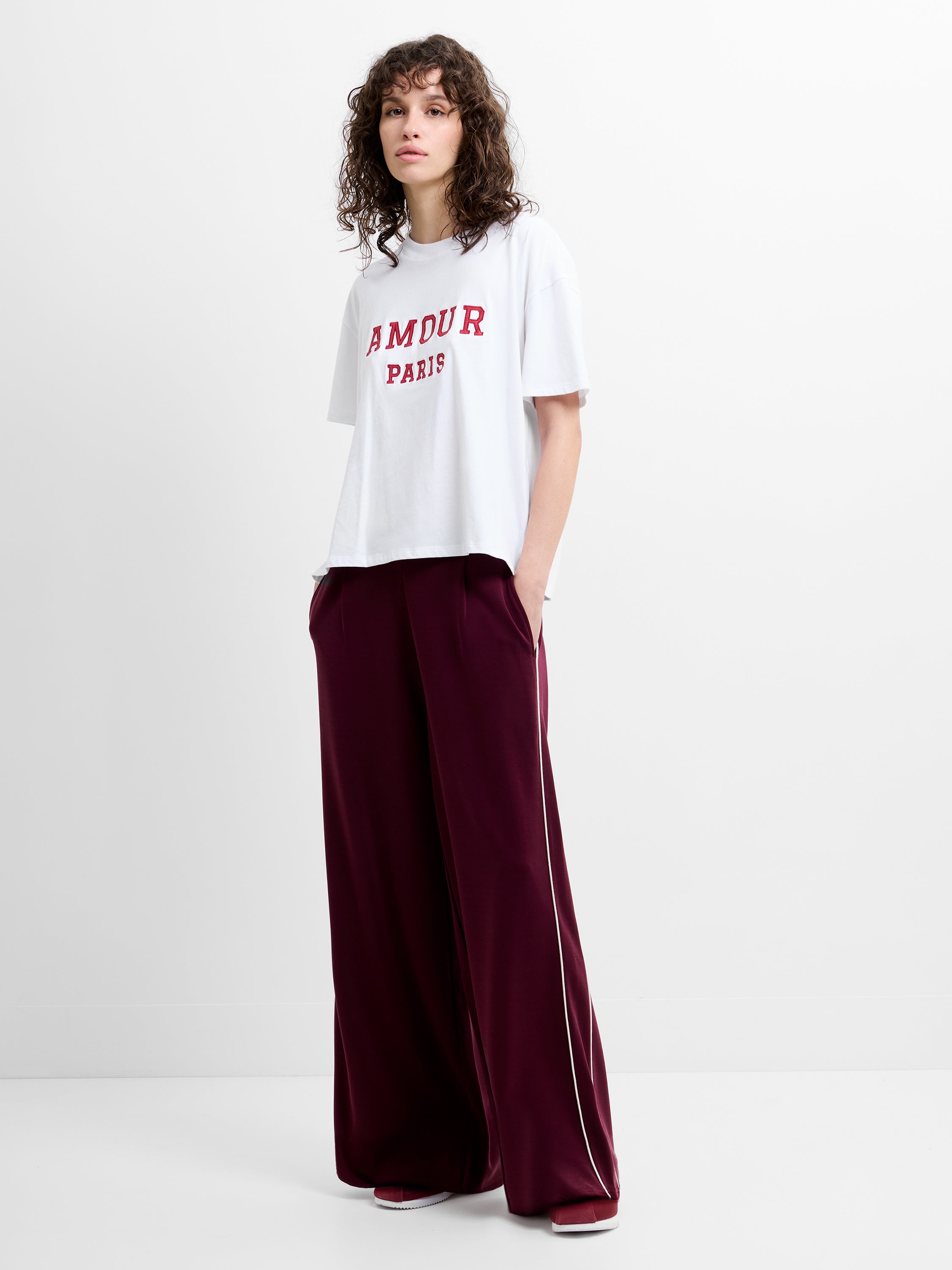 Cotton Amour Varsity T-Shirt
