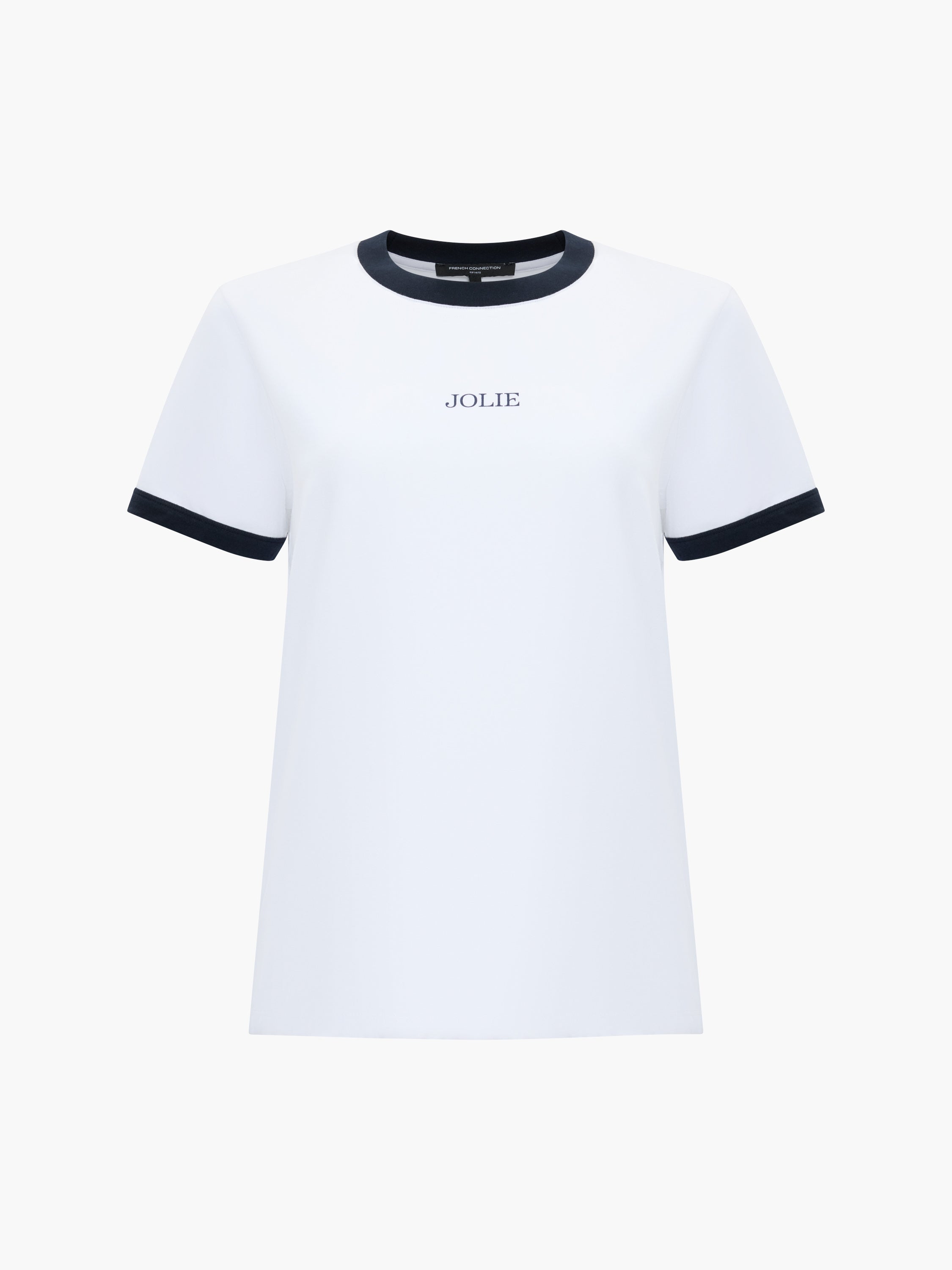 Cotton Jolie Graphic Ringer T-Shirt