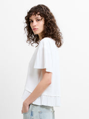 Rallie Plisse Trim T-Shirt