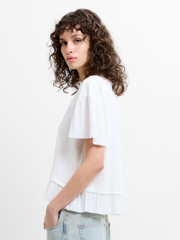 Rallie Plisse Trim T-Shirt