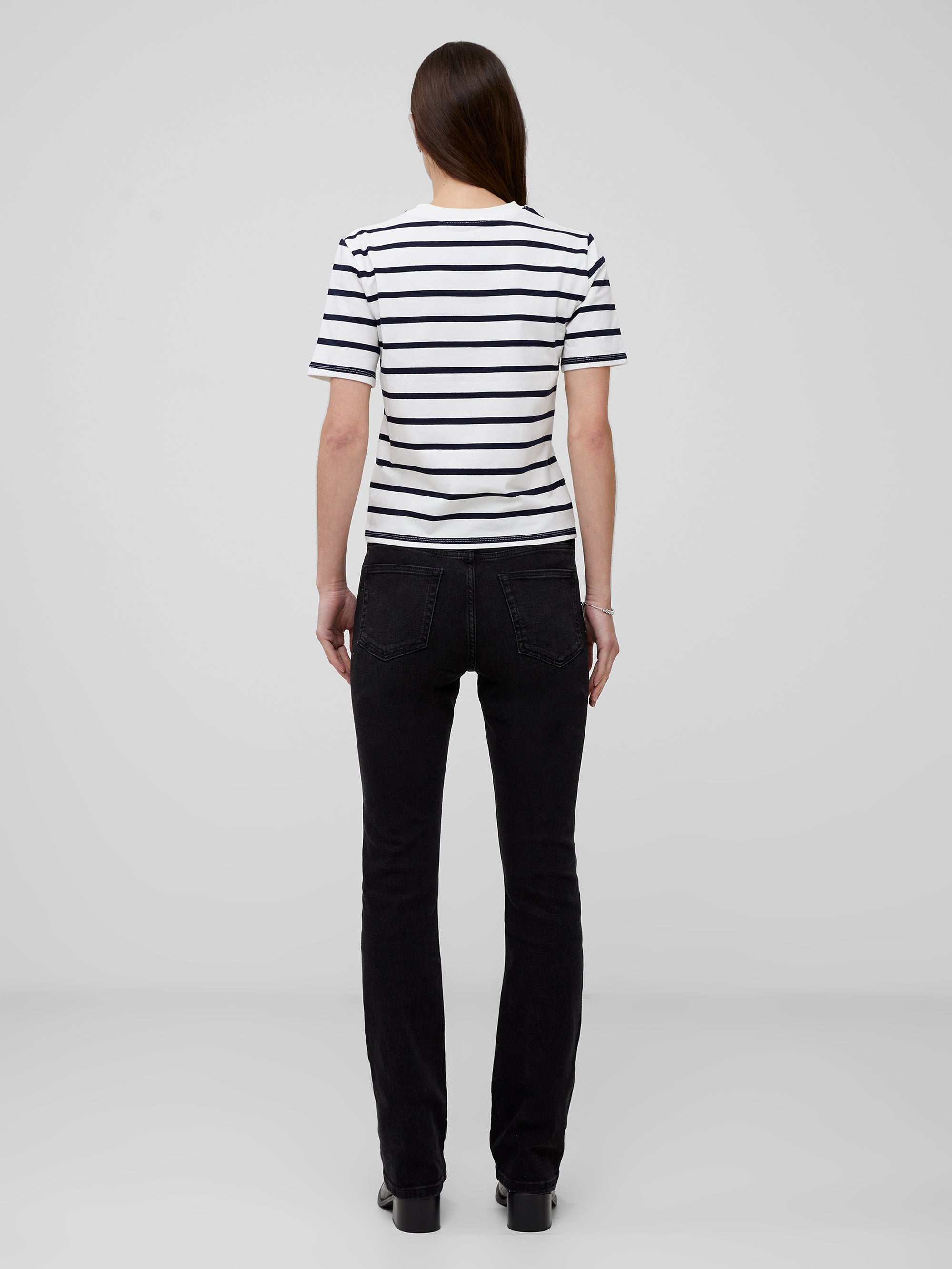 Rallie Cotton Stripe Short Sleeve T-Shirt