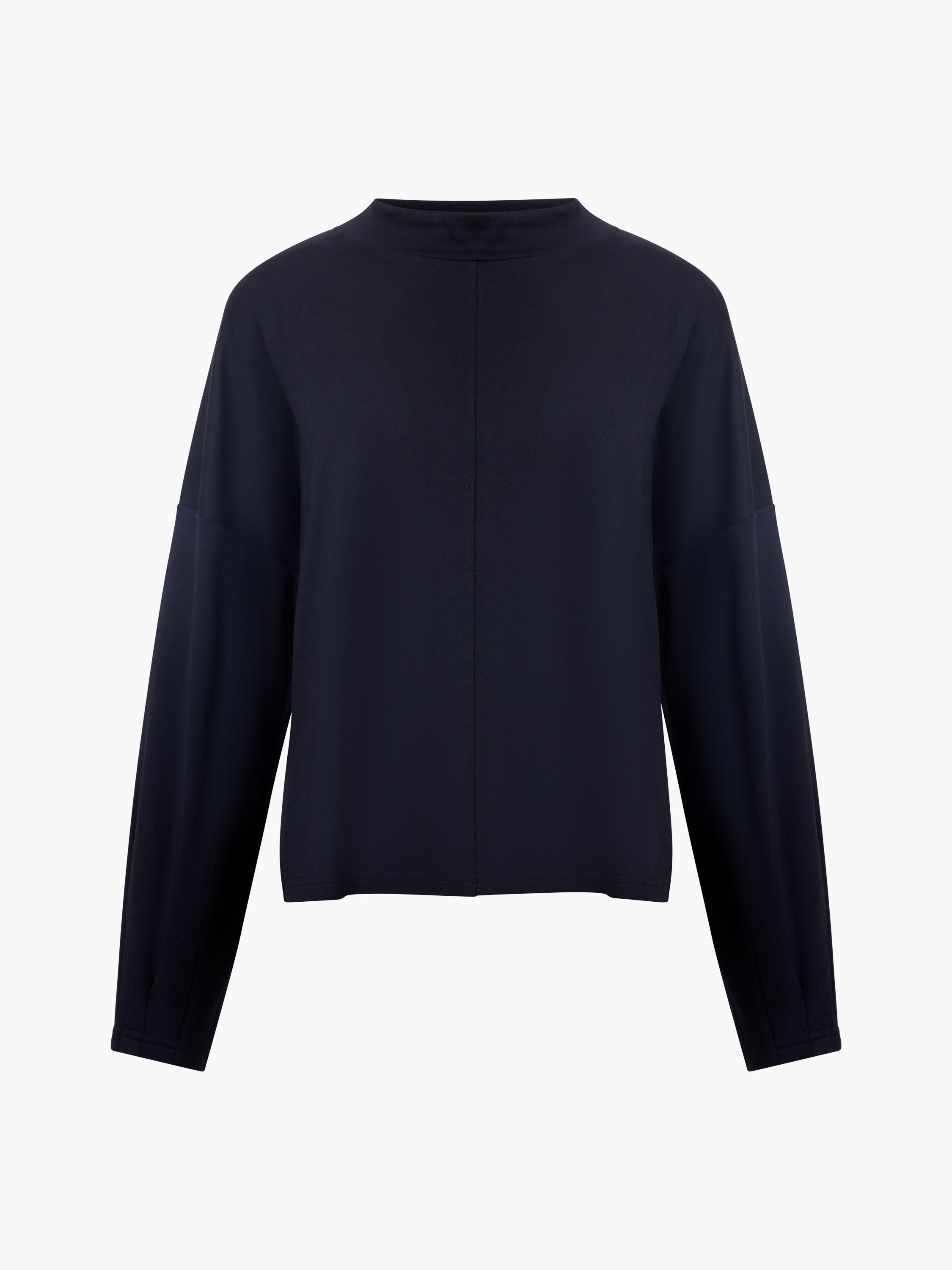 Turtleneck Cut Long Sleeve Top