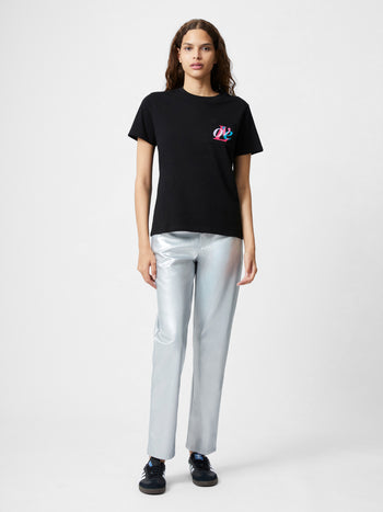 Love Embroidered Pocket T-Shirt