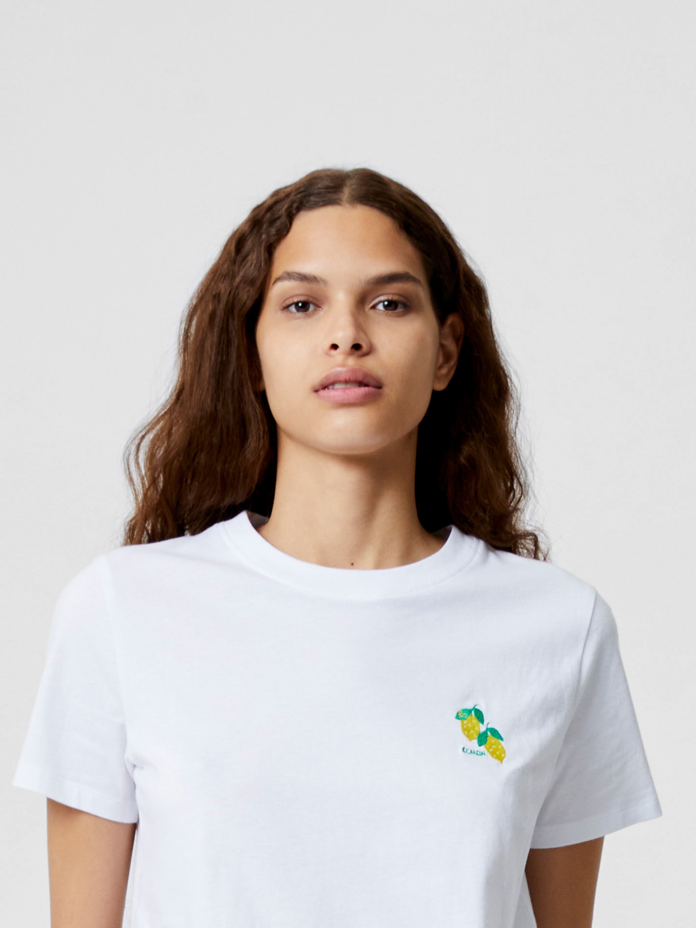 Lemon Embroidered T-Shirt