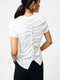 Justine Jersey Back Ruching T-Shirt