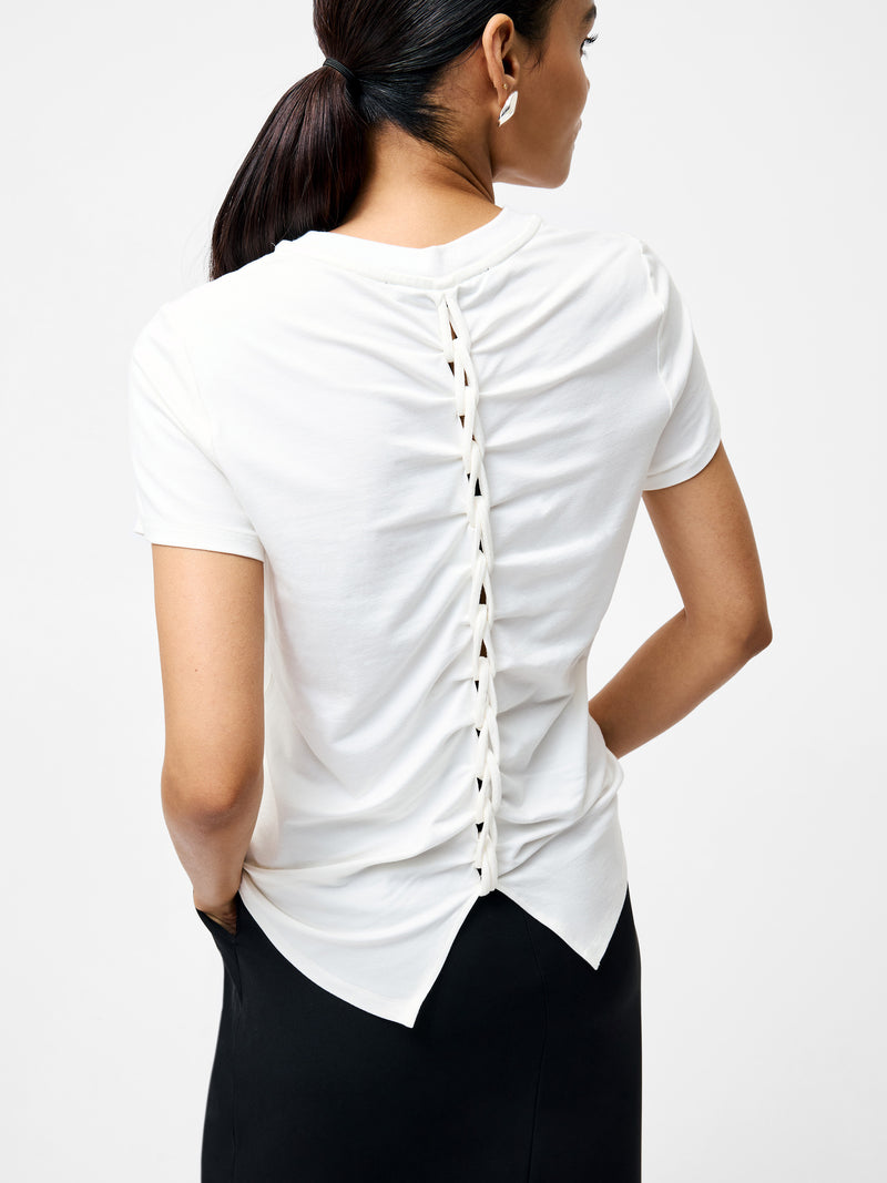 Justine Jersey Back Ruching T-Shirt