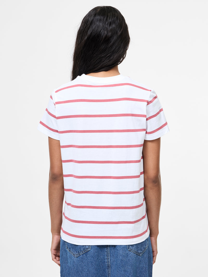 Striped Balloon Heart Amour T-Shirt