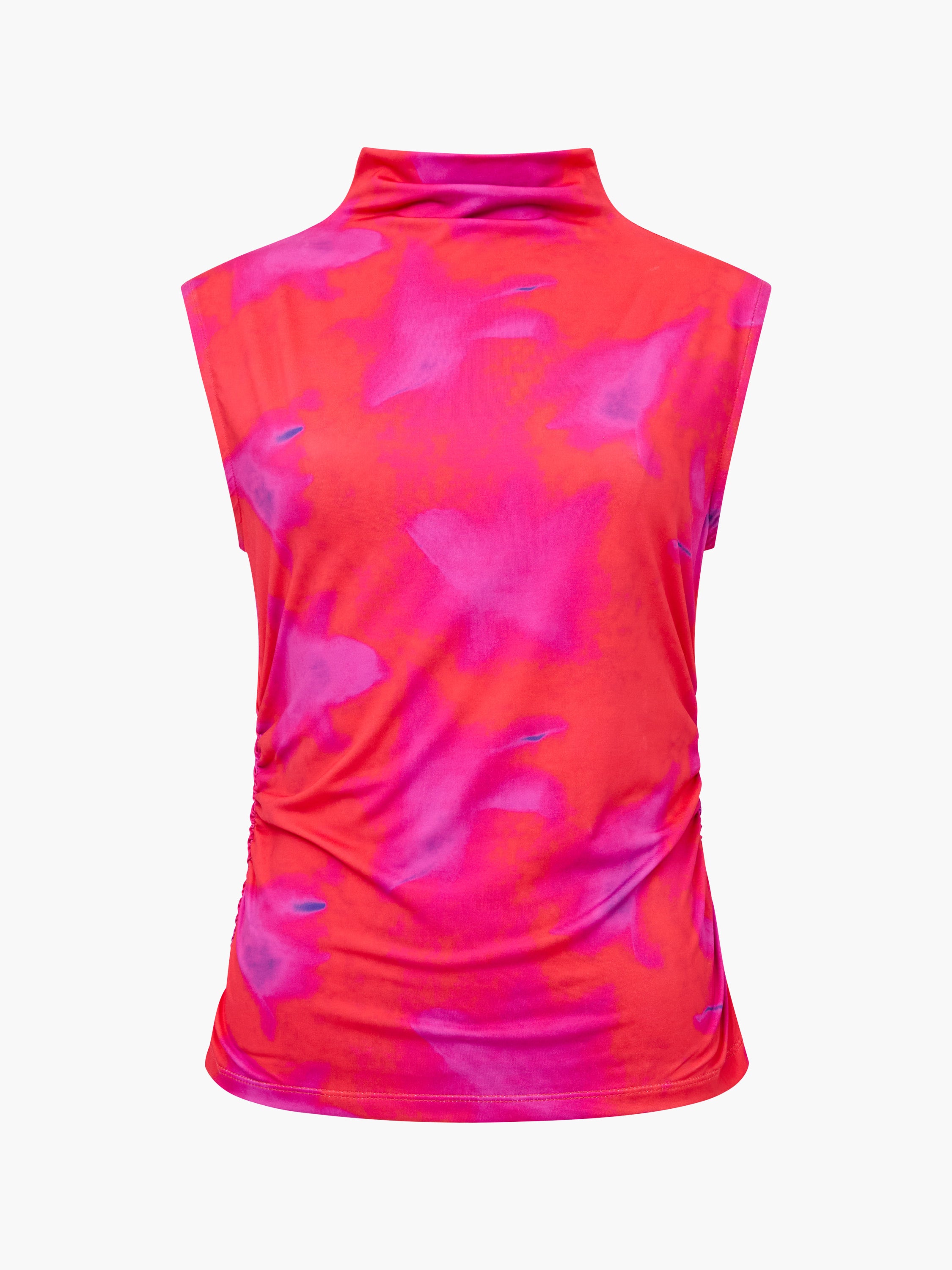 Christy Ruched Sleeveless Top