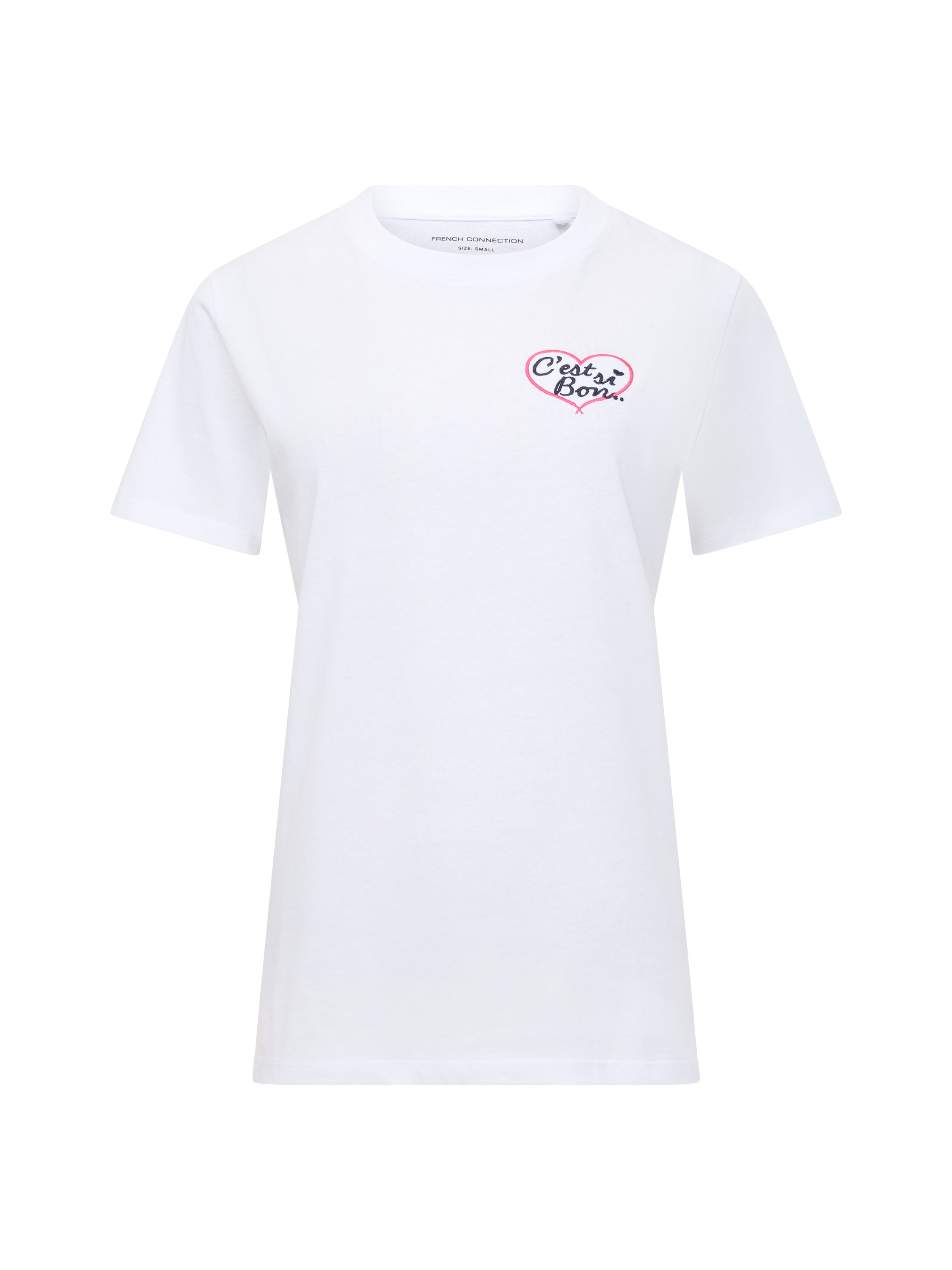 C'est Si Bon Embroidered Graphic T-Shirt