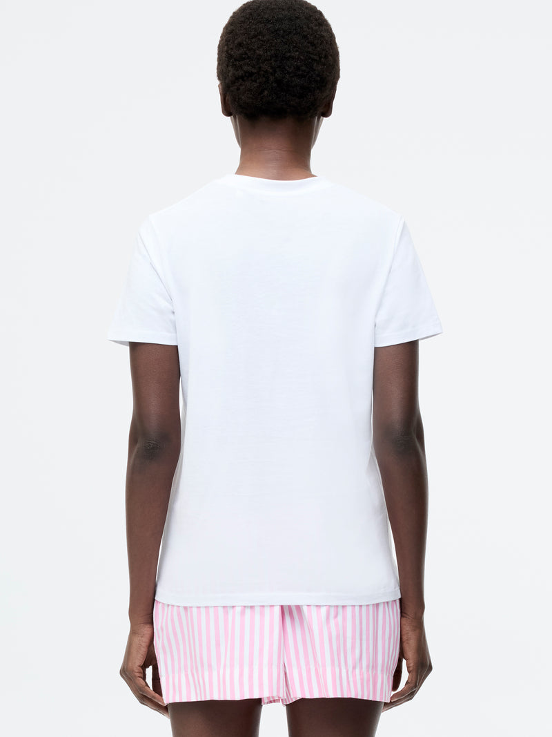 C'est Si Bon Embroidered Graphic T-Shirt