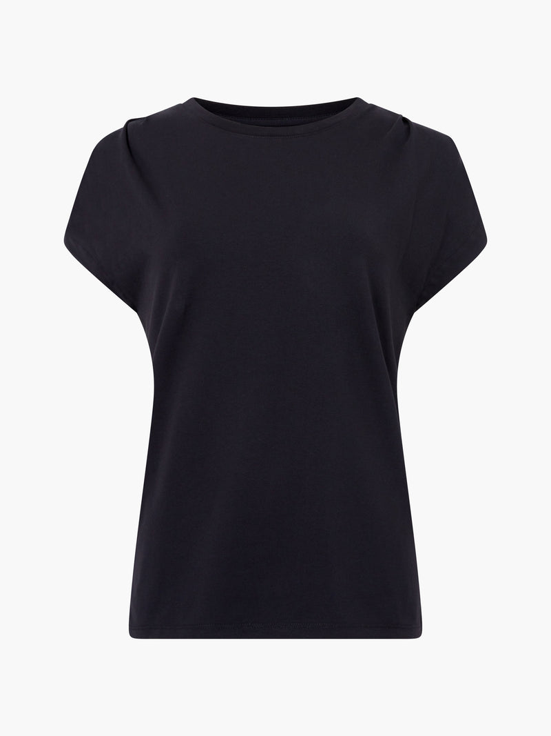 Rallie Pleated Shoulders T-Shirt