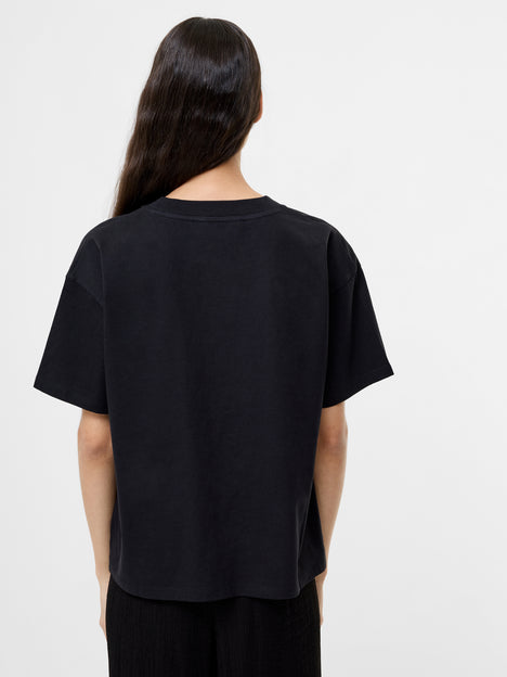 Pearl Hotfix Bow Short Sleeve T-Shirt