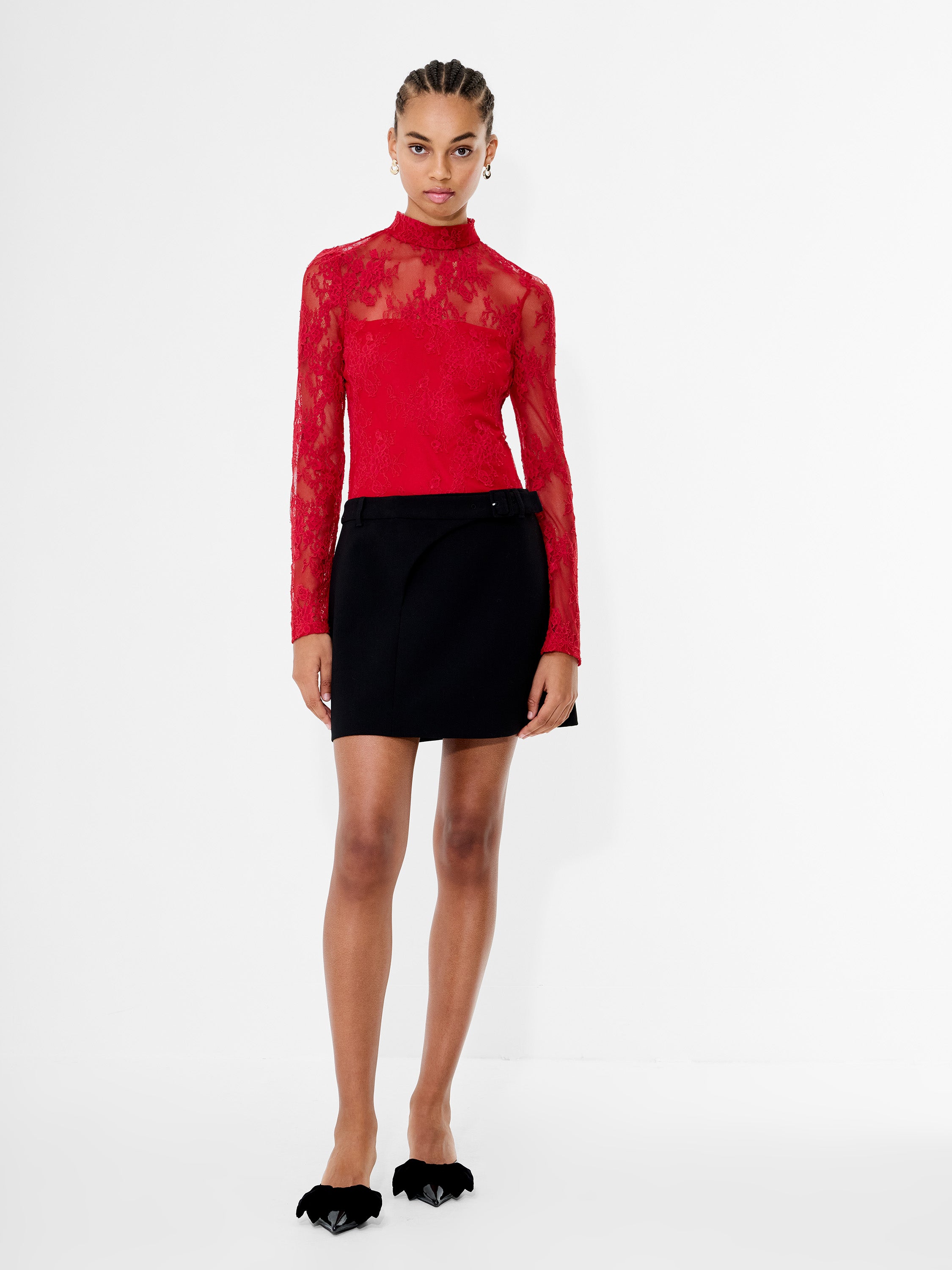 Bridget Lace Long Sleeve Top