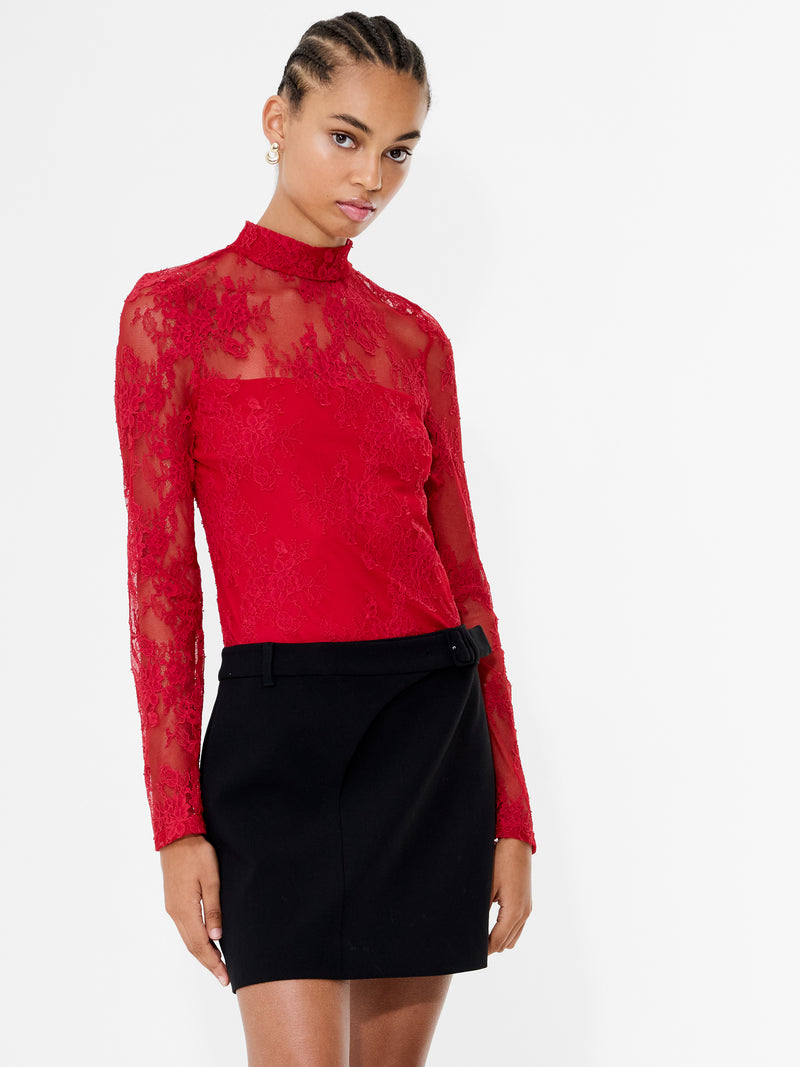 Bridget Lace Long Sleeve Top