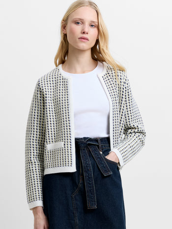 Noar Textured Knit Cardigan