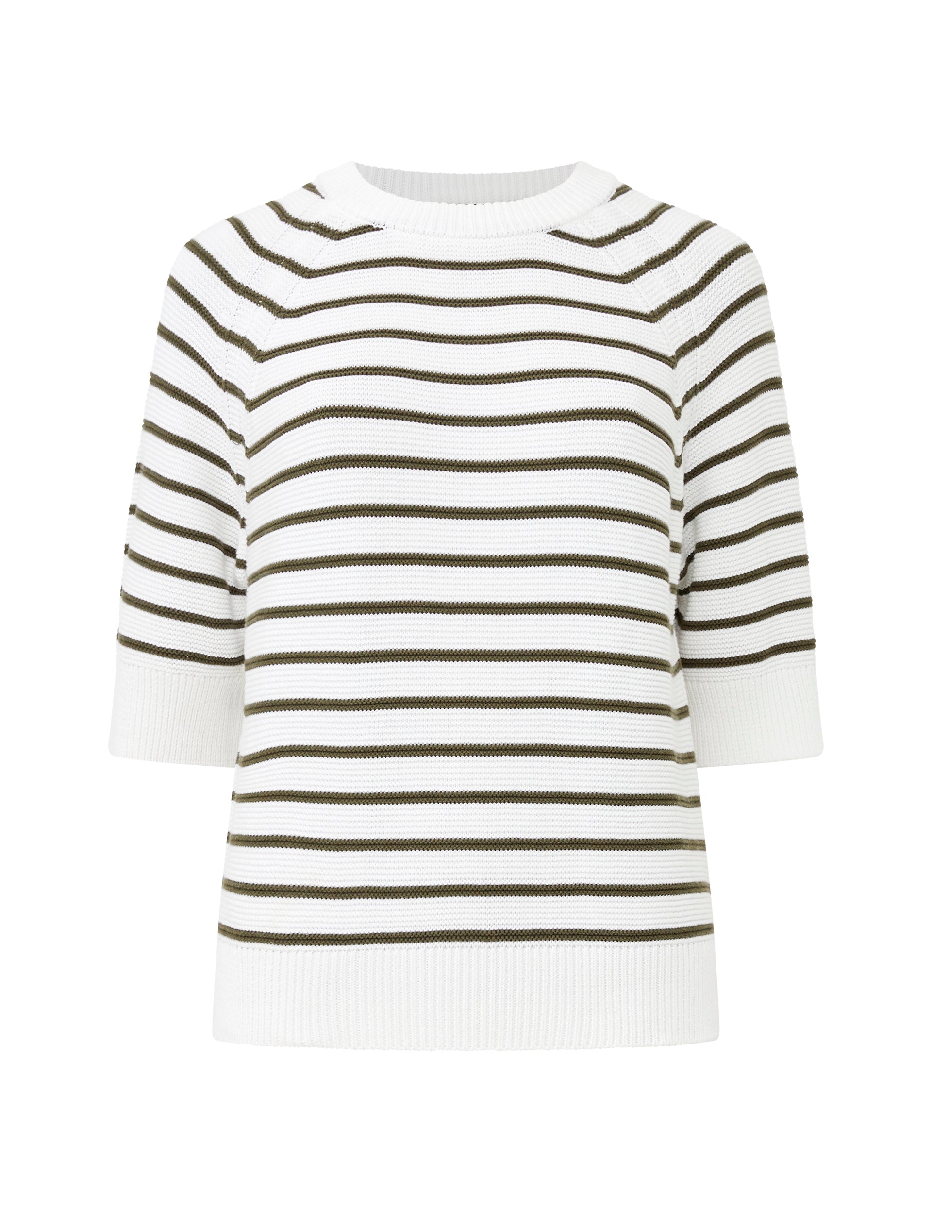 Lily Mozart Stripe Short Sleeve Jumper