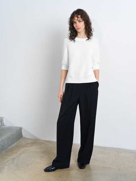Lily Mozart Pearl Knit Short Sleeve Jumper