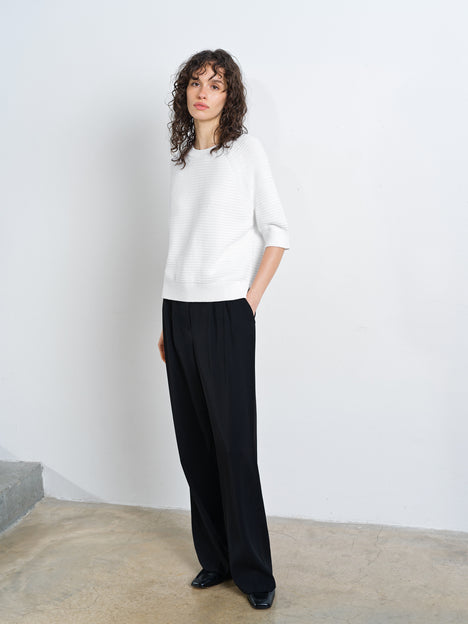 Lily Mozart Pearl Knit Short Sleeve Jumper