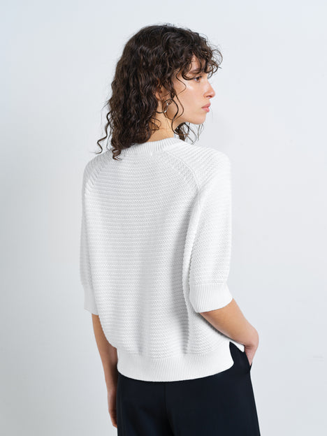 Lily Mozart Pearl Knit Short Sleeve Jumper
