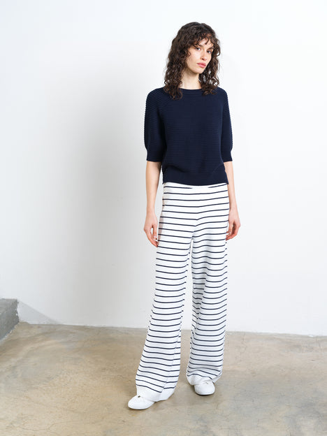 Lily Mozart Pearl Knit Short Sleeve Jumper