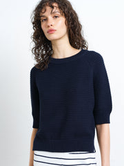 Lily Mozart Pearl Knit Short Sleeve Jumper