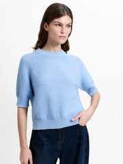 Lily Mozart Pearl Knit Short Sleeve Jumper