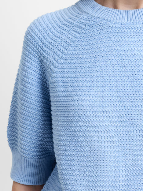 Lily Mozart Pearl Knit Short Sleeve Jumper