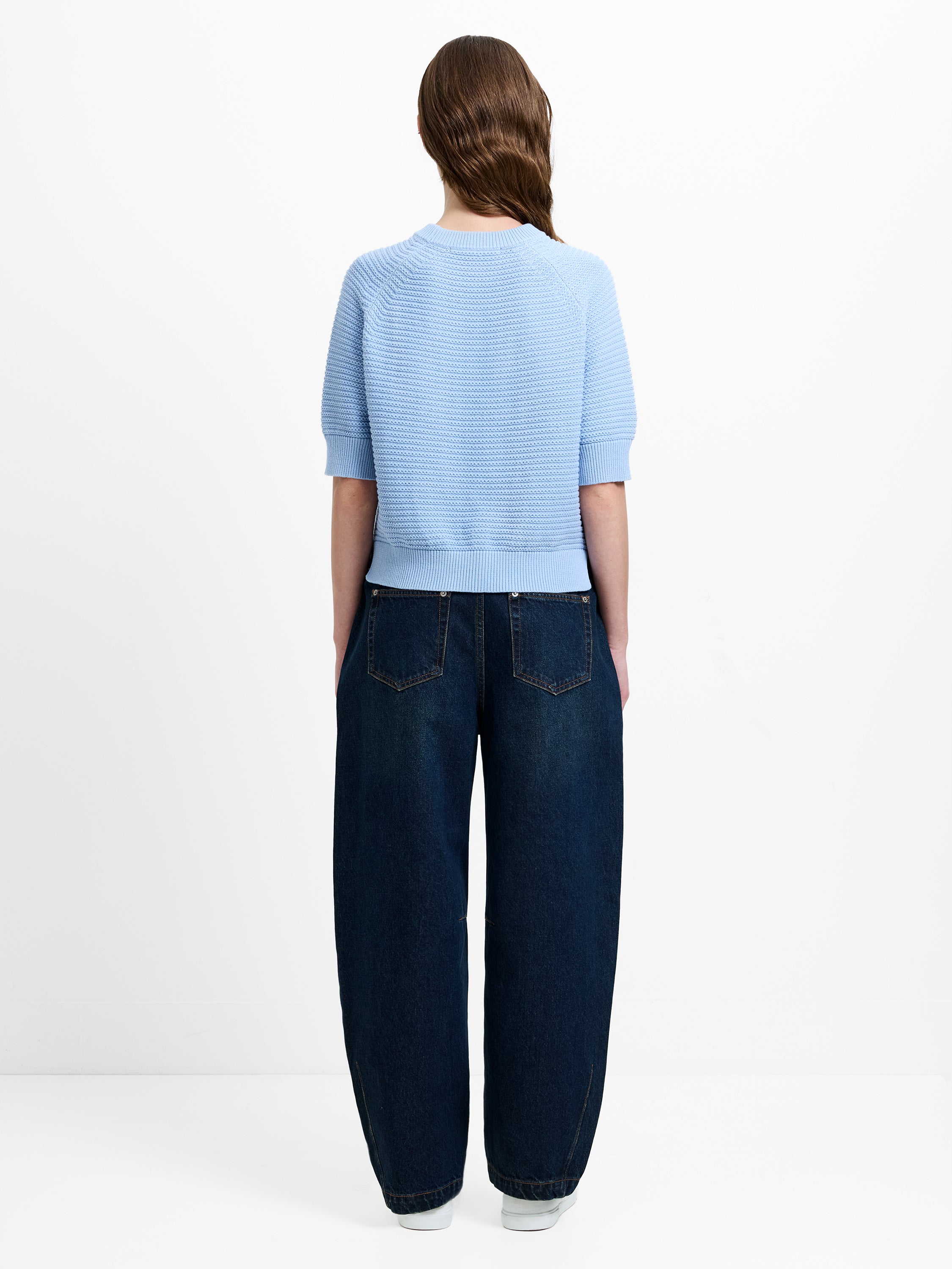 Lily Mozart Pearl Knit Short Sleeve Jumper