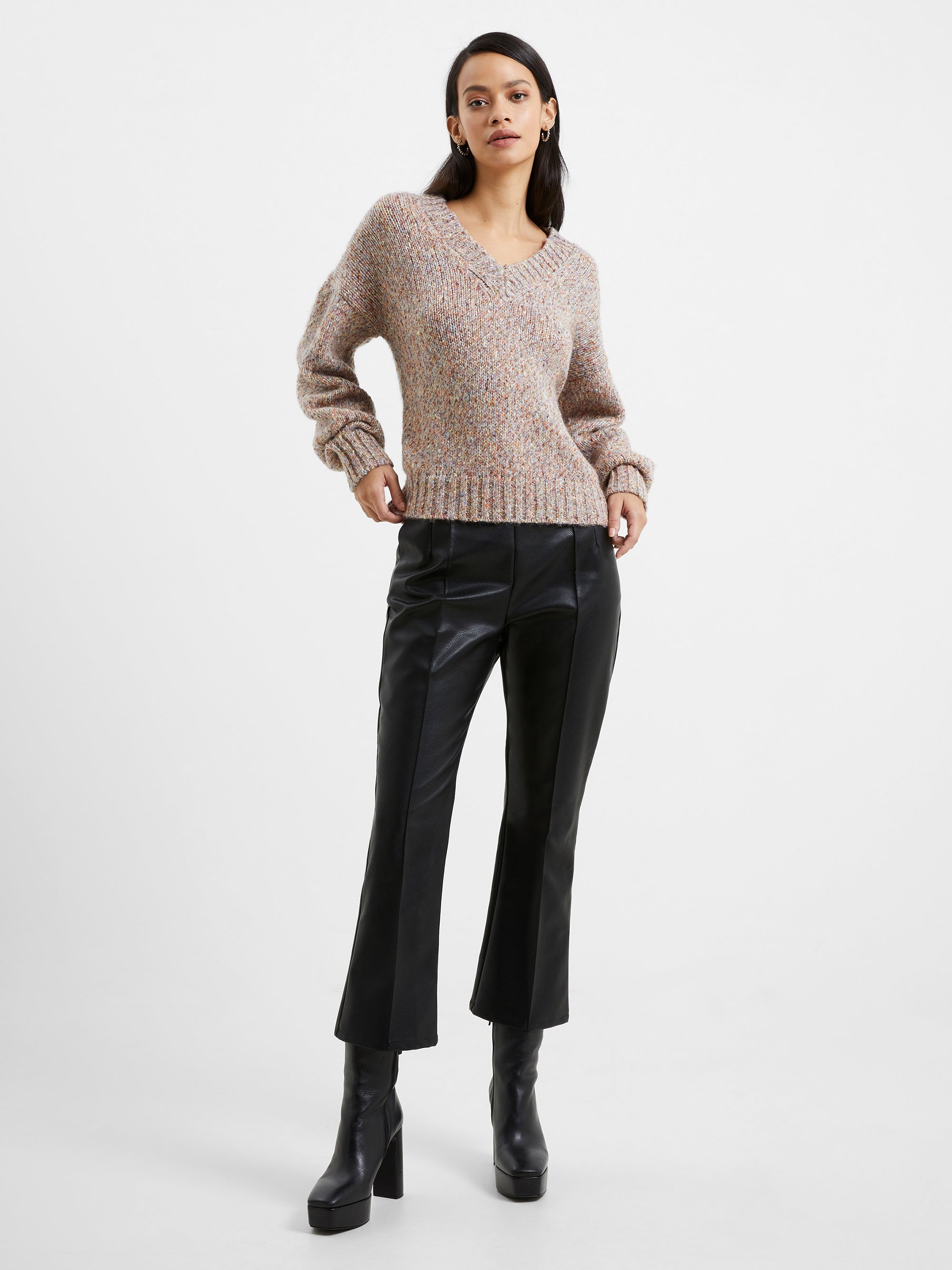 Jill Recycled Marl Knit Jumper