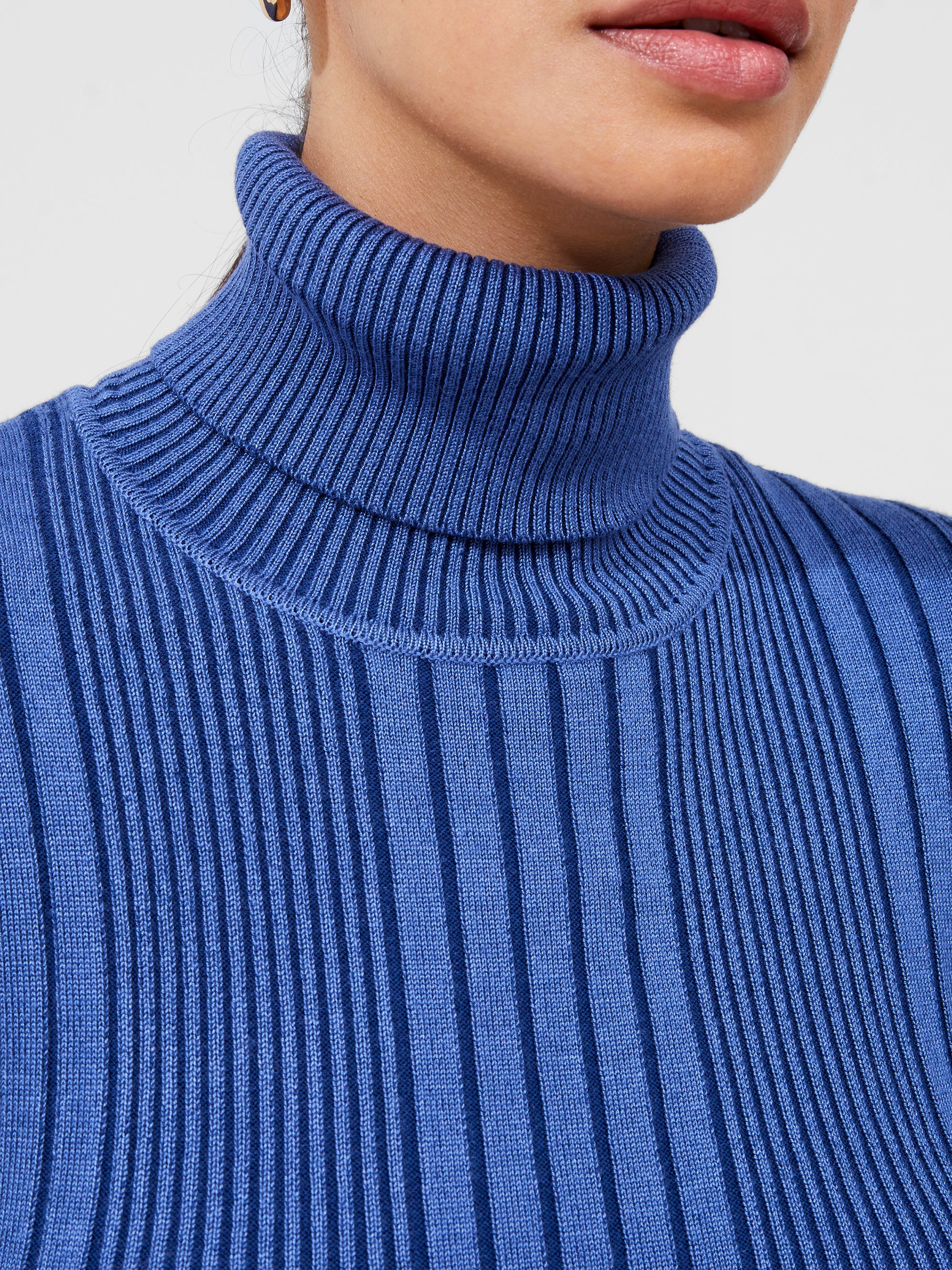Mari Knit Roll Neck Jumper