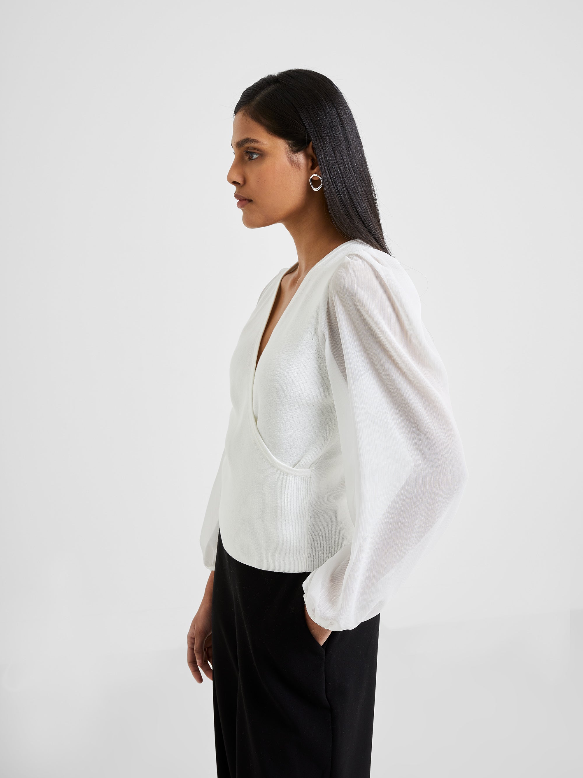 Mozart Melody Mix V-Neck Jumper