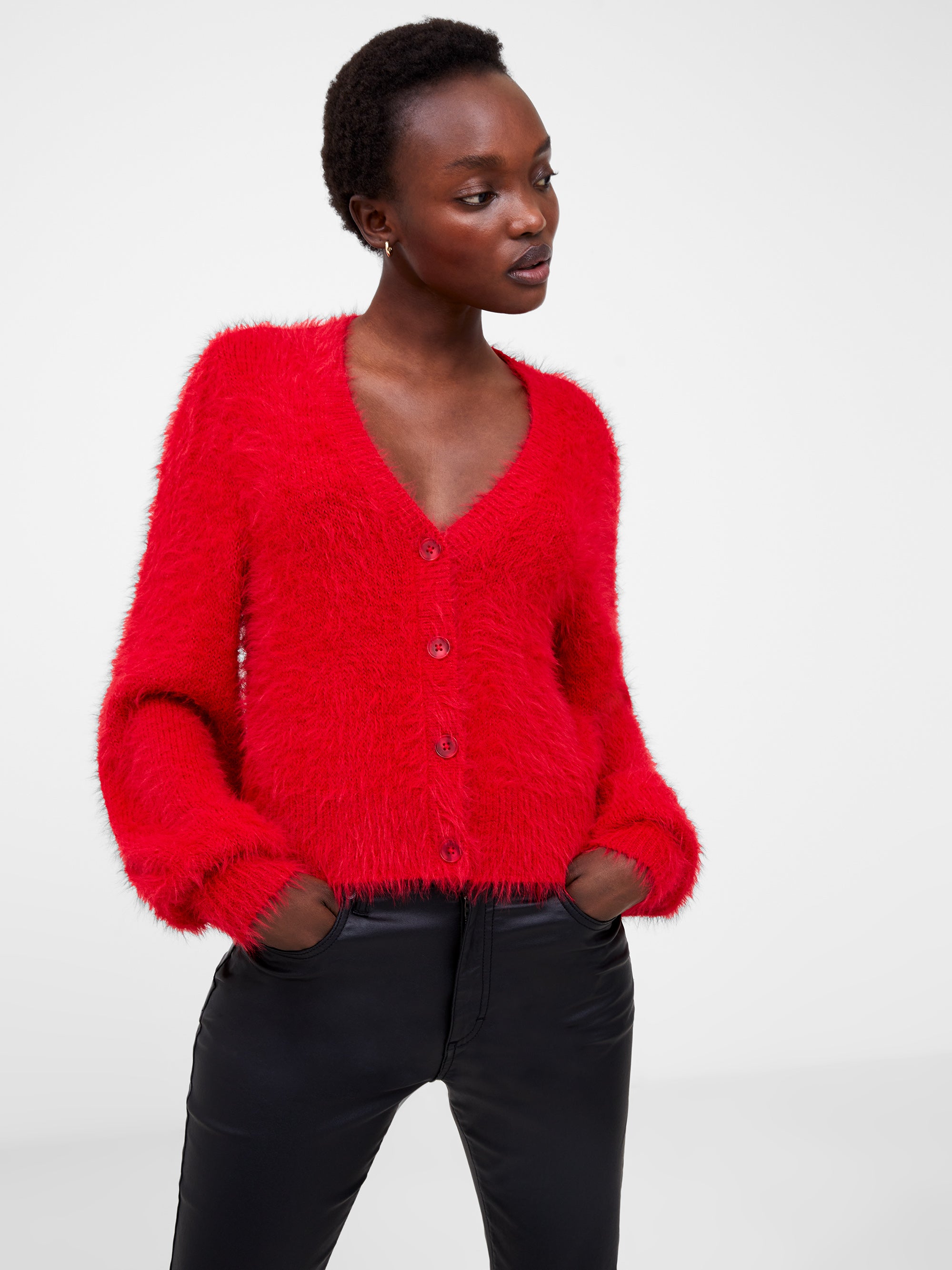 Meena Fluffy Cardigan