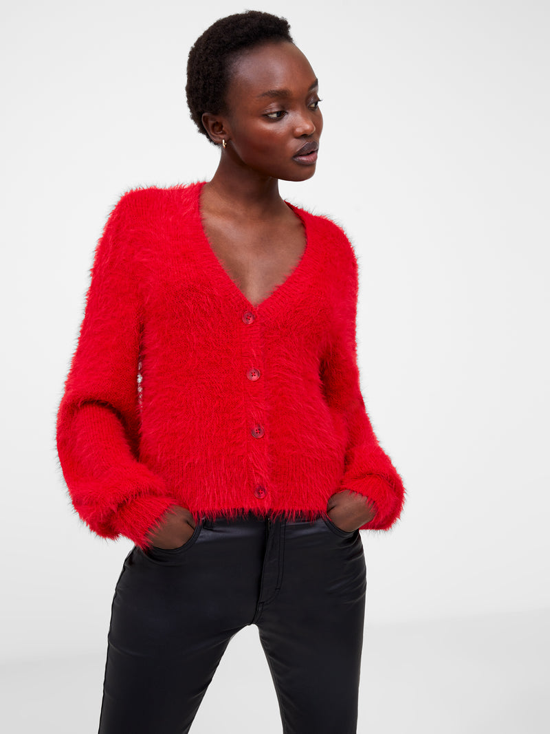 Meena Fluffy Cardigan