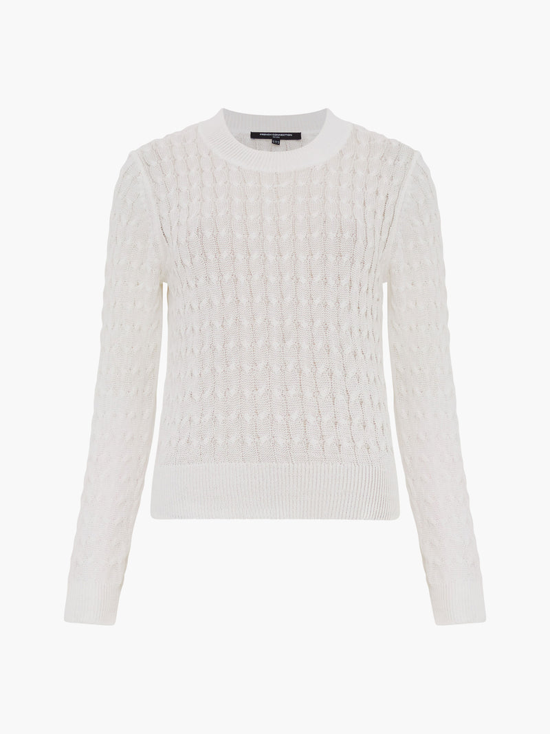 Niko Open Knit Long Sleeve Jumper