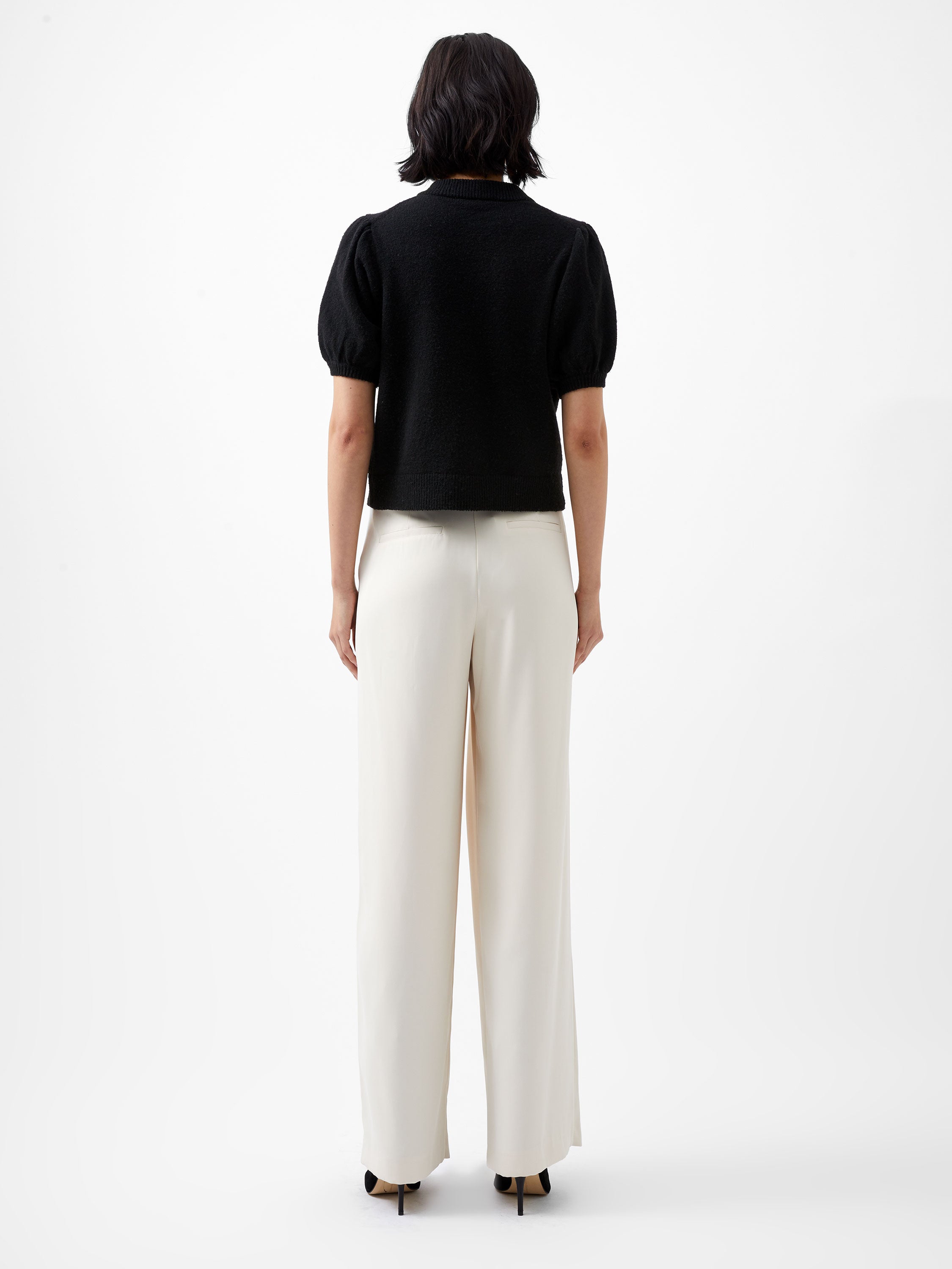 Vhari Recycled Puff Sleeve Cardigan