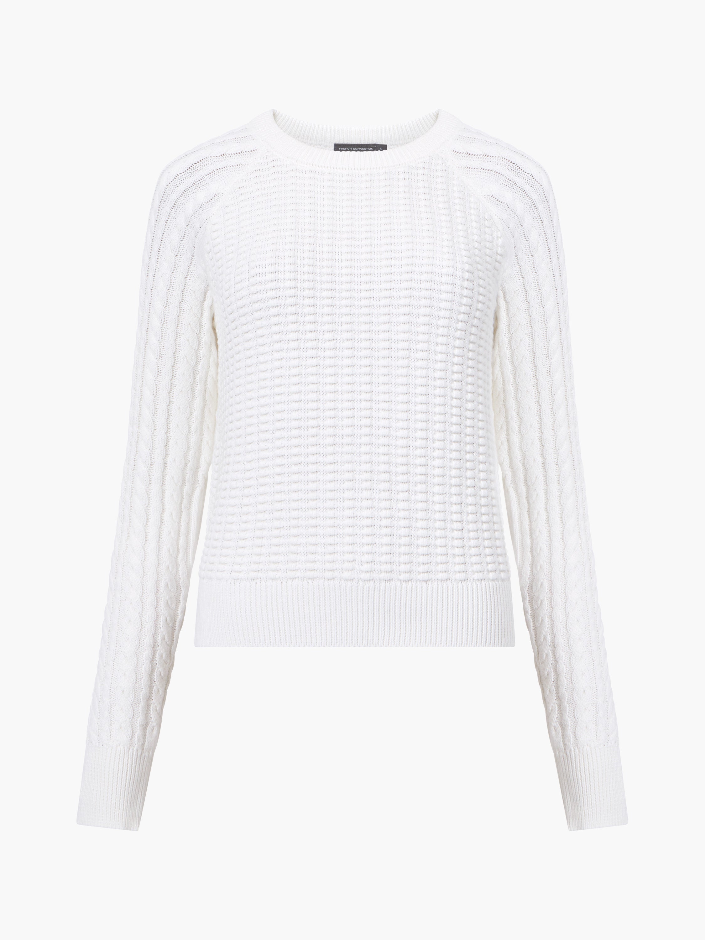 Mozart Popcorn Cable Knit Jumper