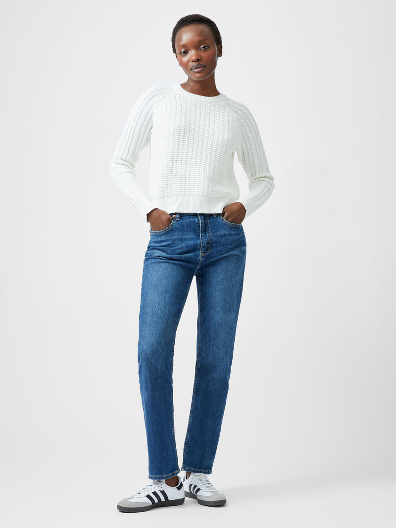 Mozart Popcorn Cable Knit Jumper