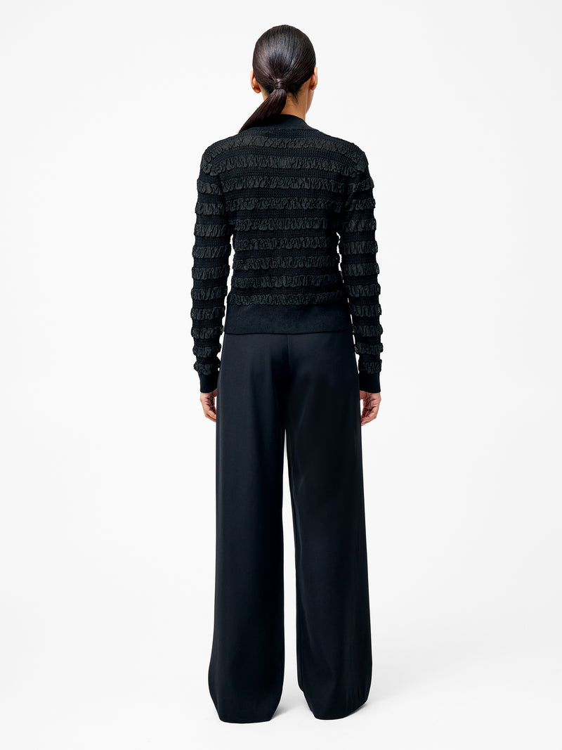 Melba Textured Long Sleeve Cardigan