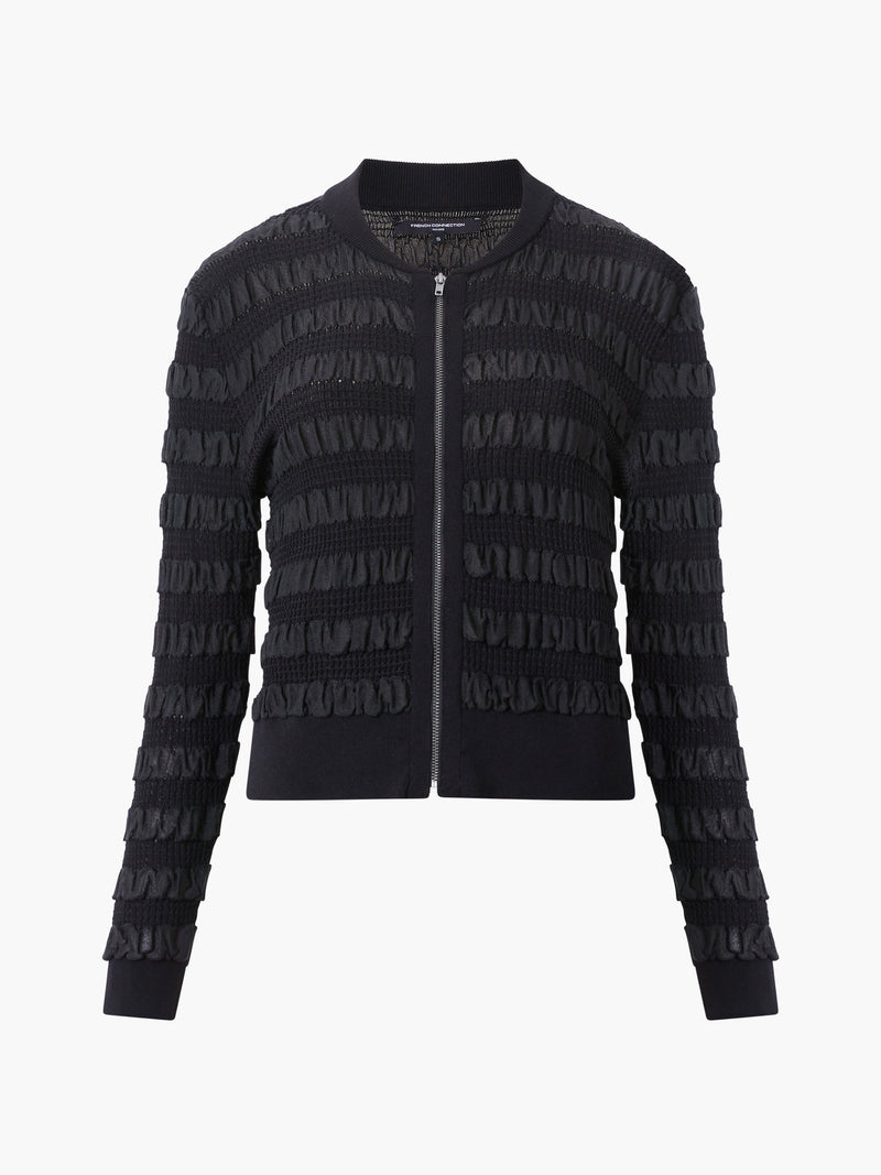 Melba Textured Long Sleeve Cardigan