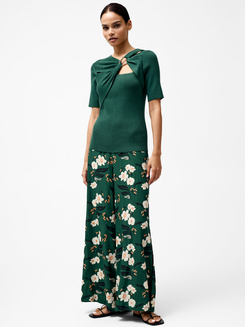 Jayna Ribbed Ring Top