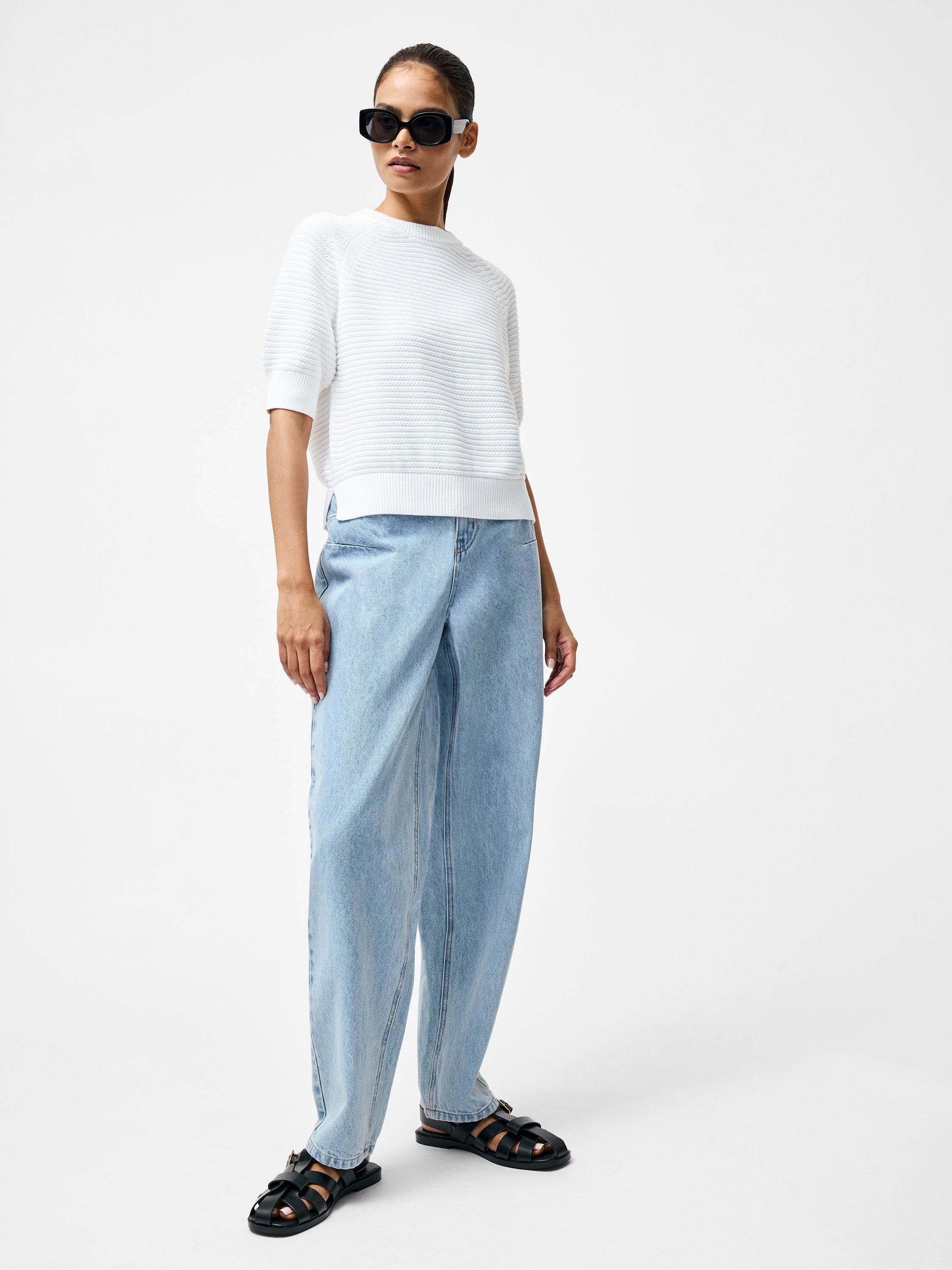 Lily Crew Neck Short Sleeve Jumper