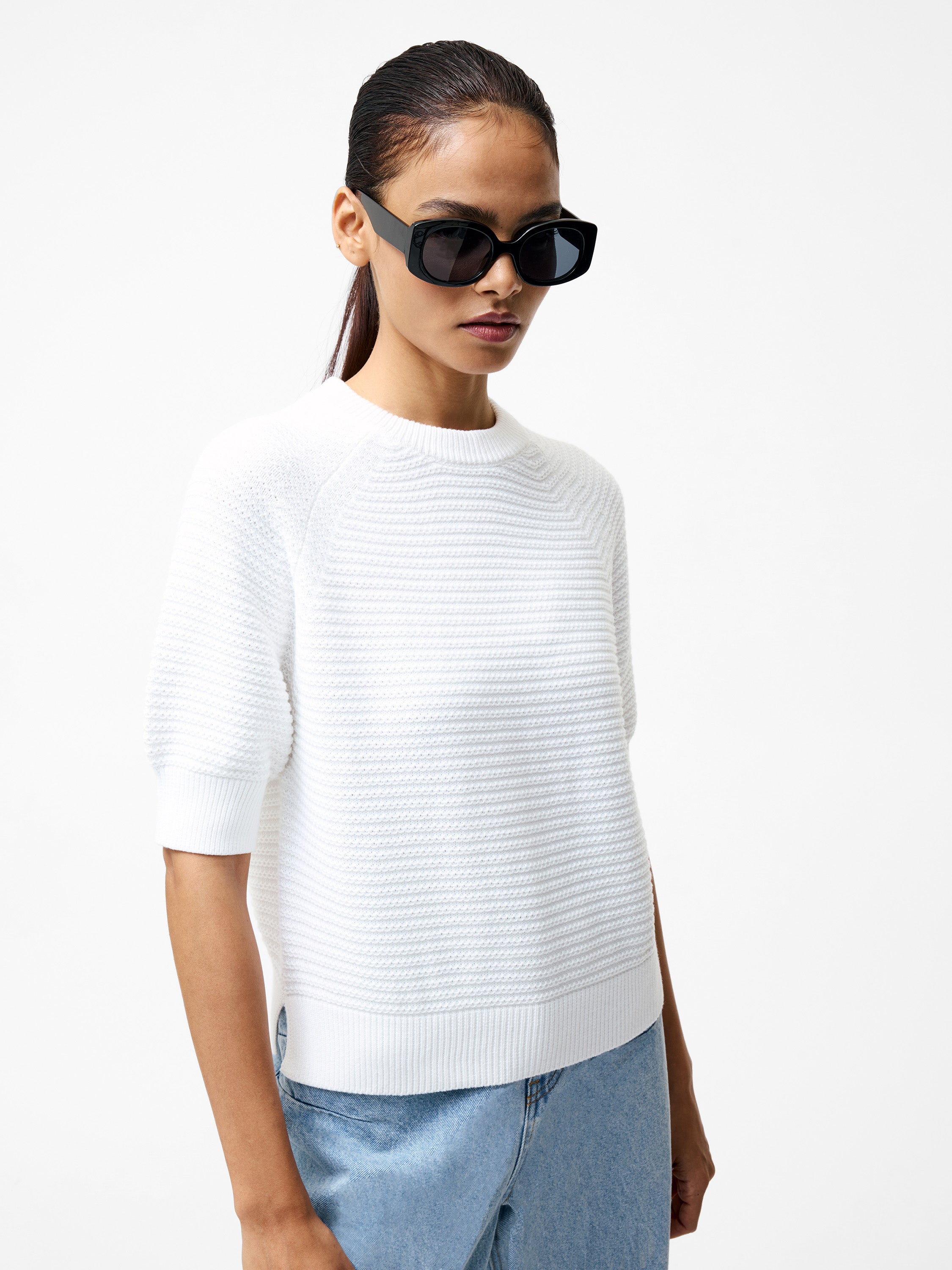 Lily Crew Neck Short Sleeve Jumper