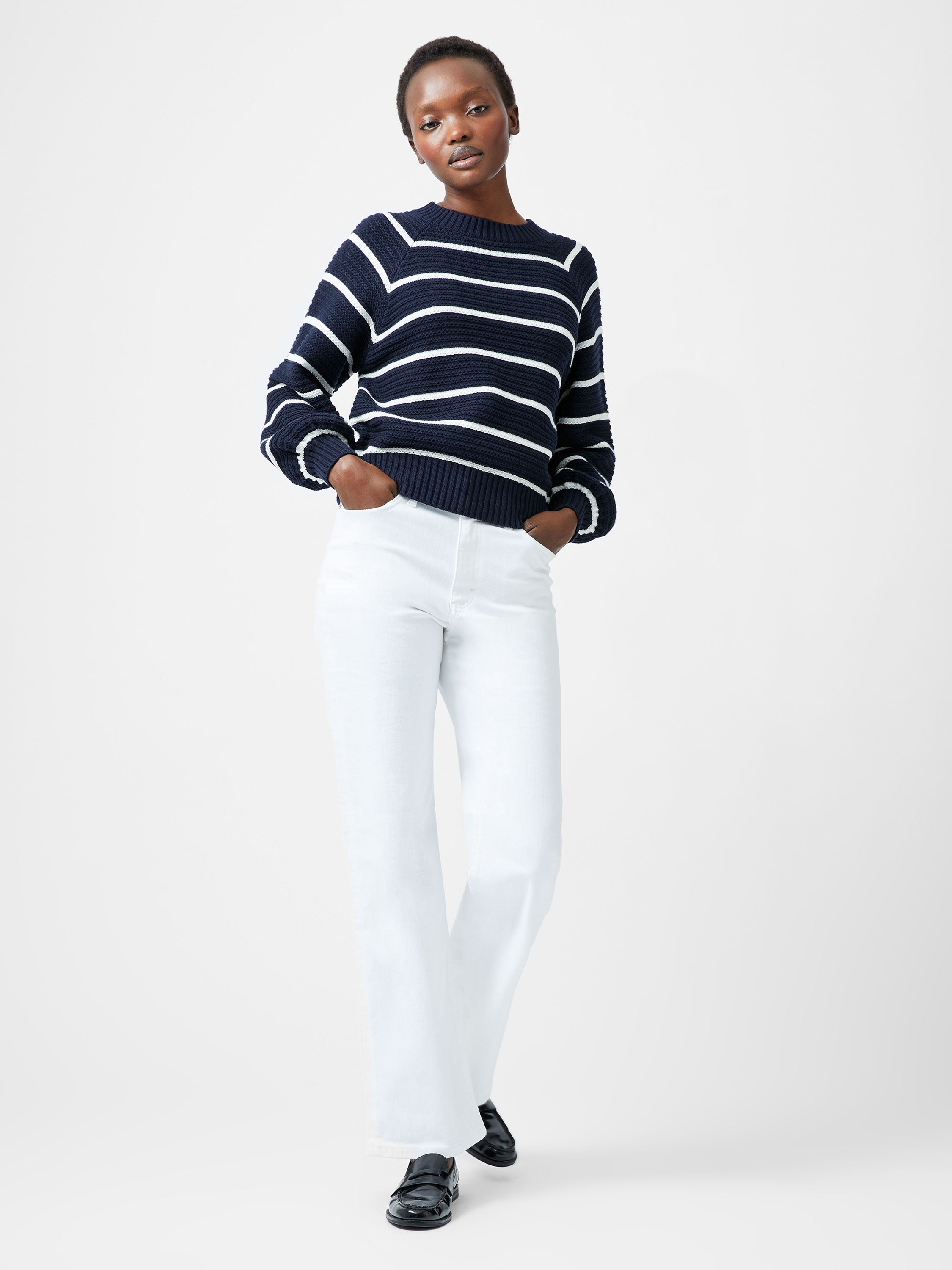 Lily Mozart Striped Crew Neck Jumper