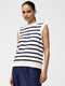 Striped Oversize Knit Tank